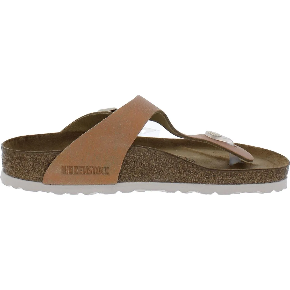 Gizeh BS Womens Suede Metallic T-Strap Sandals