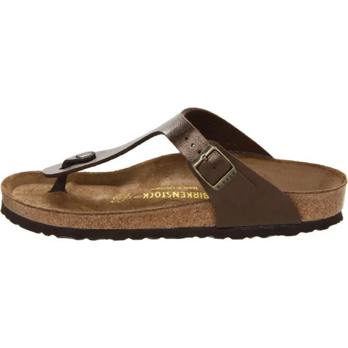 Gizeh Womens Shimmer Slide Thong Sandals