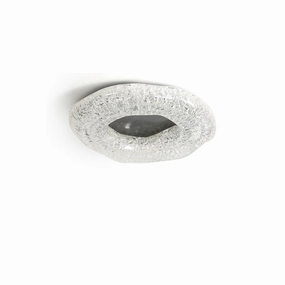 Glacial Pattern Resin Ceiling Light recessed ceiling spot lamp