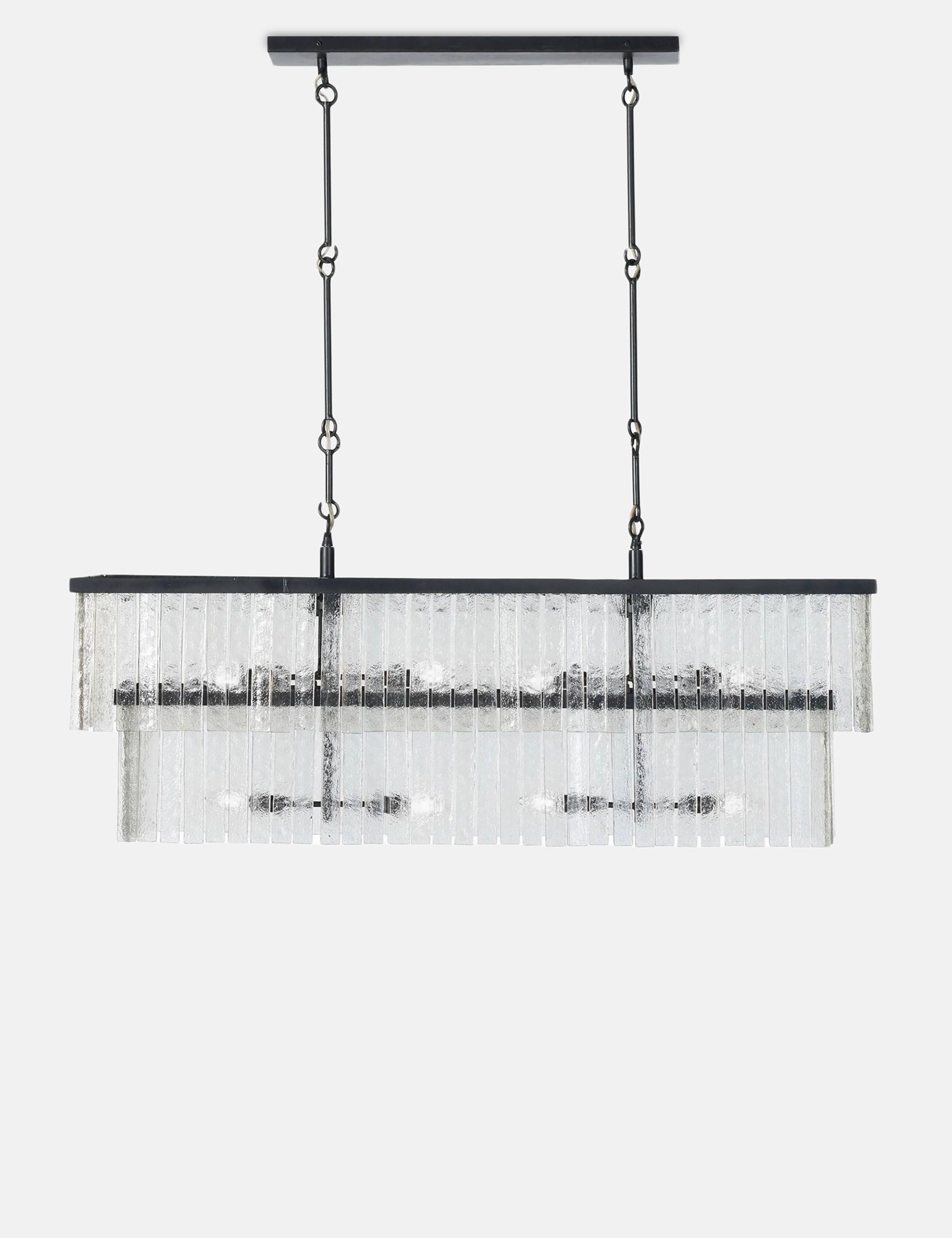 Gleason Linear Chandelier modern floor lamp