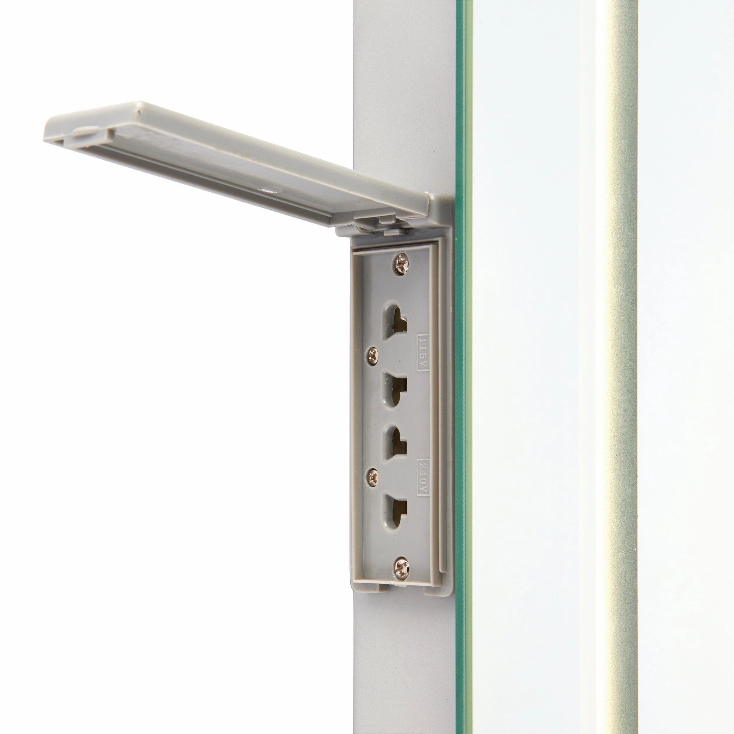 Glimpse LED Bathroom Shaver Mirror IP44 4W