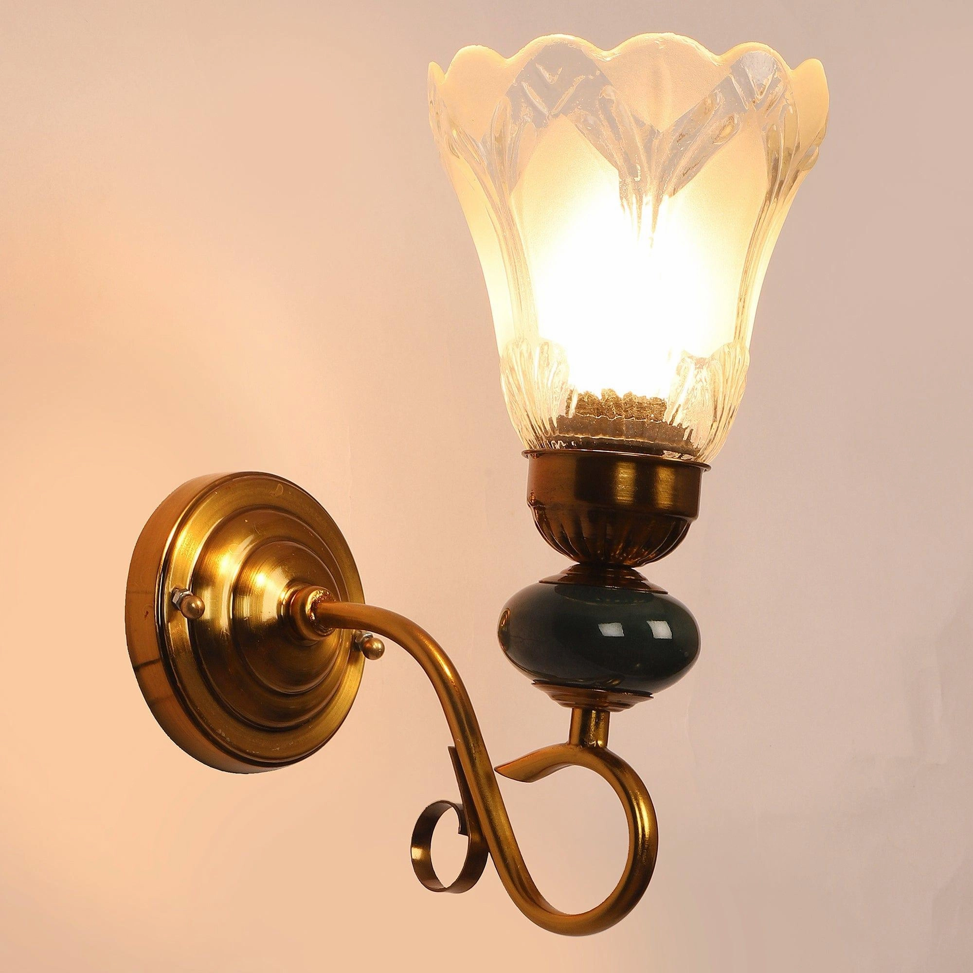Gold Iron Wall Lights