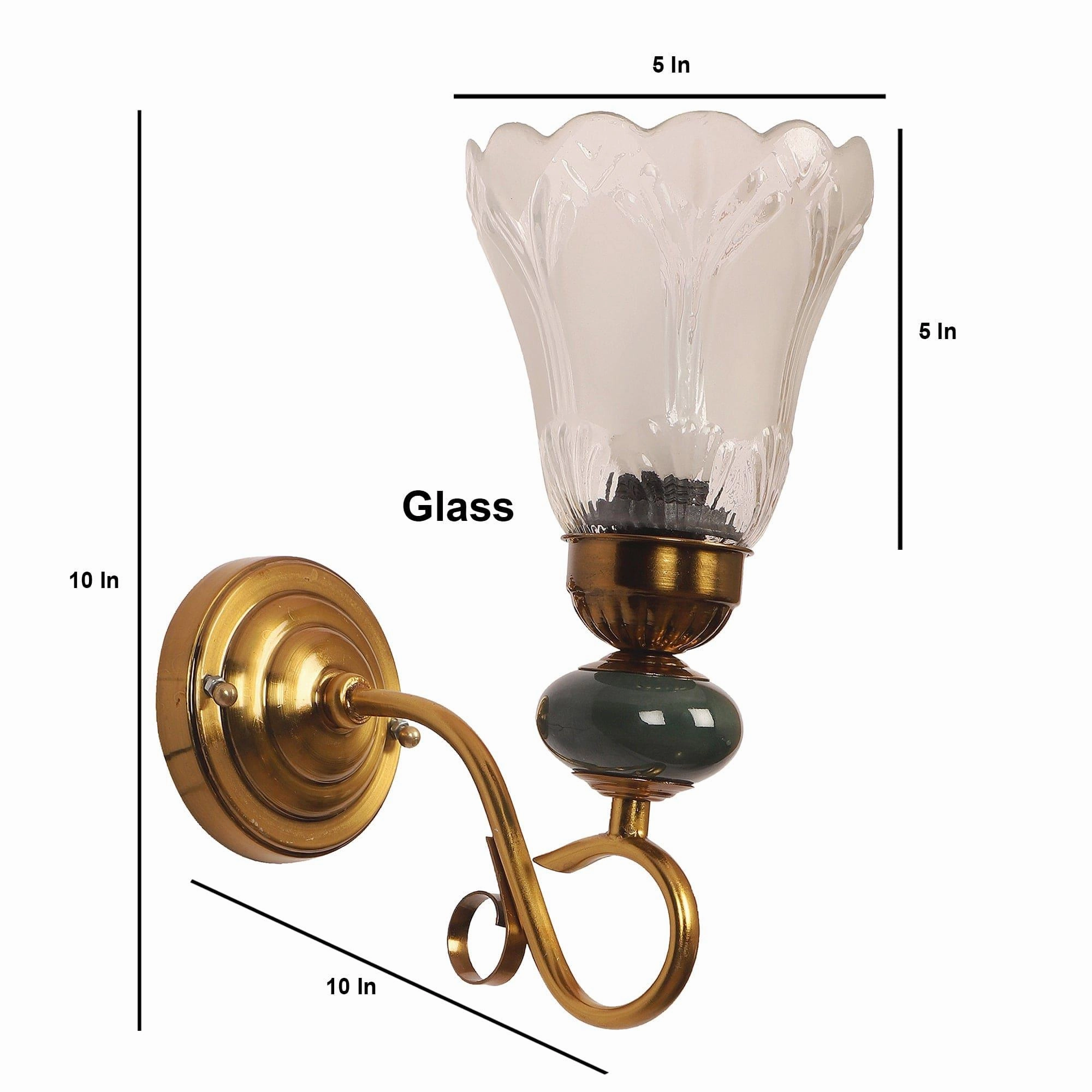 Gold Iron Wall Lights