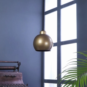 Gold Metal Hanging Light by SS Lightings decorative ceiling fixture