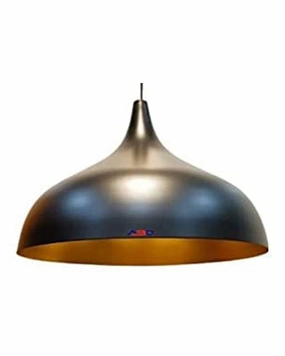 Golden Dome Shaped Drop Hanging Light / Pendant Light decorative ceiling fixture