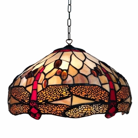Golden Dragonfly Medium Tiffany Ceiling Light recessed ceiling spot lamp