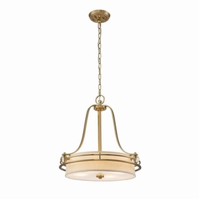Gotham Brass Living Room Ceiling Pendant Light flush mount ceiling fixture