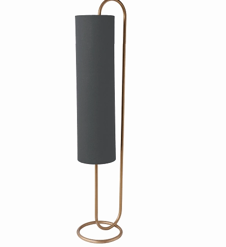 Graceful Grey & GoldCurve Plant Stand