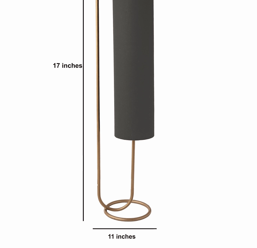 Graceful Grey & GoldCurve Plant Stand