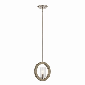Grand Bank 1 Light Wall Light/ Mini-Pendant/ Semi-Flush sleek LED ceiling lamp