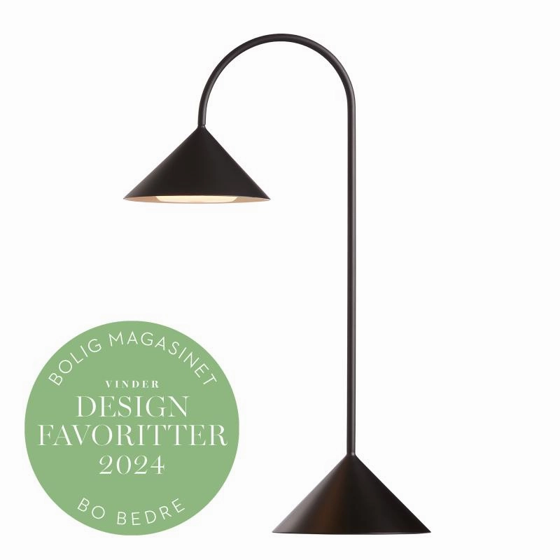 GRASP BORDLAMPE H47 MAT SORT PORTABLE - Frandsen modern wall mounted lamp