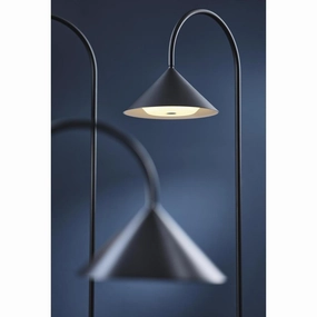 GRASP BORDLAMPE H72 MAT SORT PORTABLE - Frandsen modern wall mounted lamp