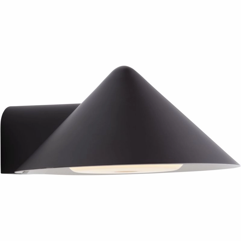 GRASP VGLAMPE MAT SORT GENOPLADELIG - Frandsen modern wall mounted lamp