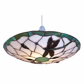 Green Dragonfly  Easy Fit Tiffany Ceiling Lamp Shade white ceiling lamp