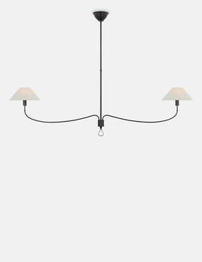 Griffin Linear Chandelier by Amber Lewis modern floor lamp