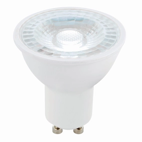 GU10 LED Dimmable Lamp Bulb 38 Degree Beam Angle 6W - Daylight White contemporary ceiling fixture