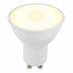 GU10 LED Lamp Bulb 120 Degree Beam angle 5W - Warm White contemporary ceiling fixture