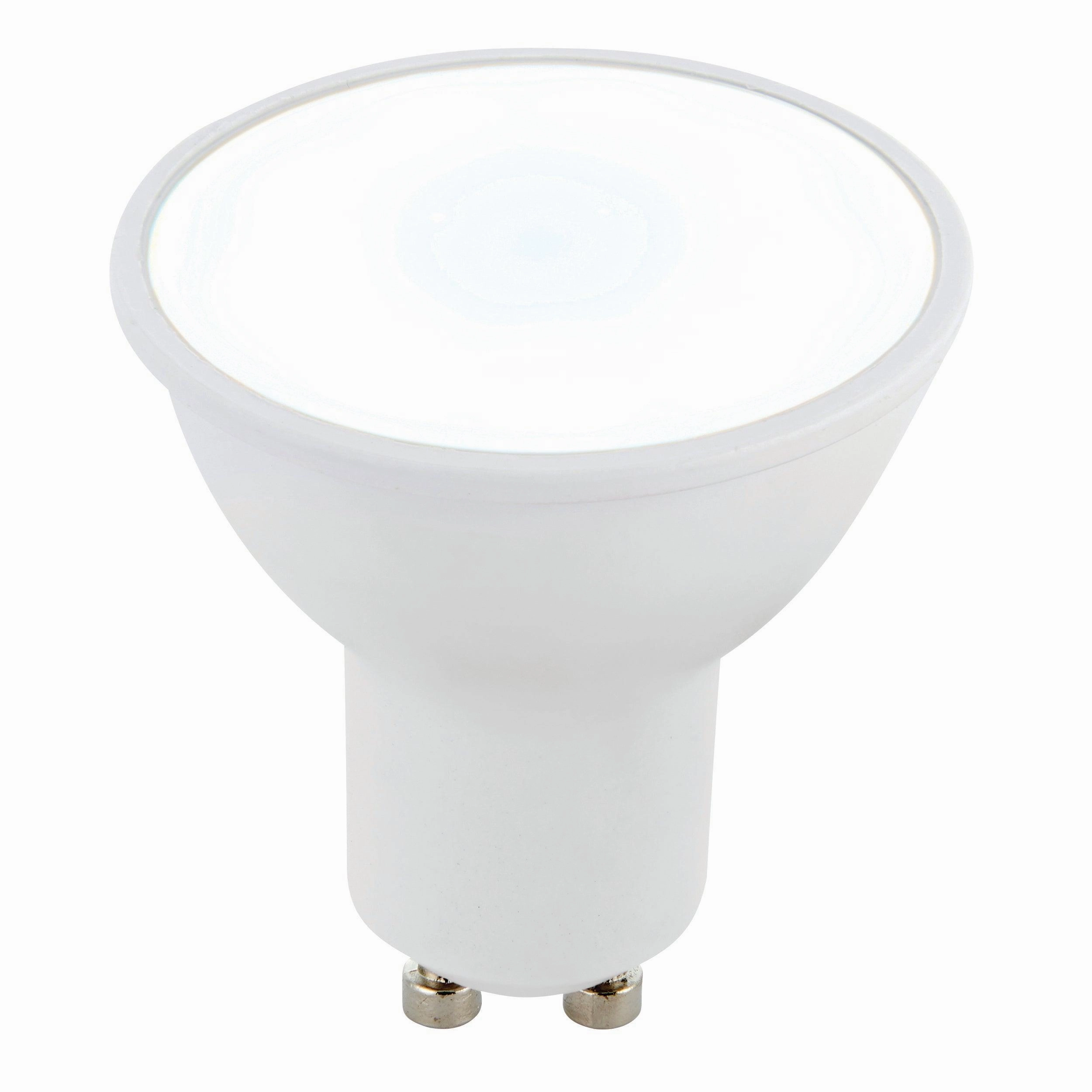 GU10 LED Lamp Bulb 120 Degree Beam Angle 6W - Daylight White contemporary ceiling fixture