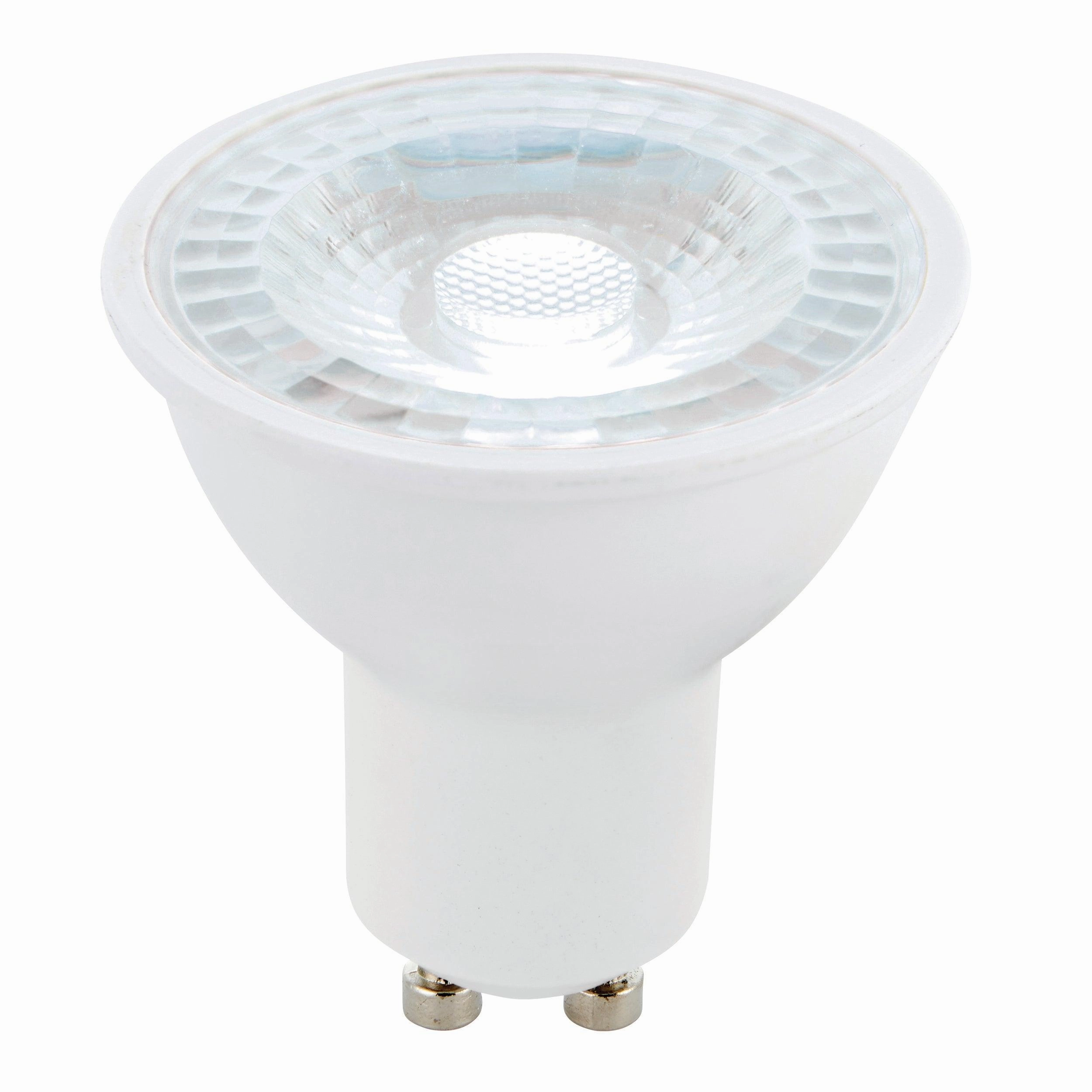 GU10 LED Lamp Bulb 38 Degree Beam Angle 6W - Daylight White contemporary ceiling fixture