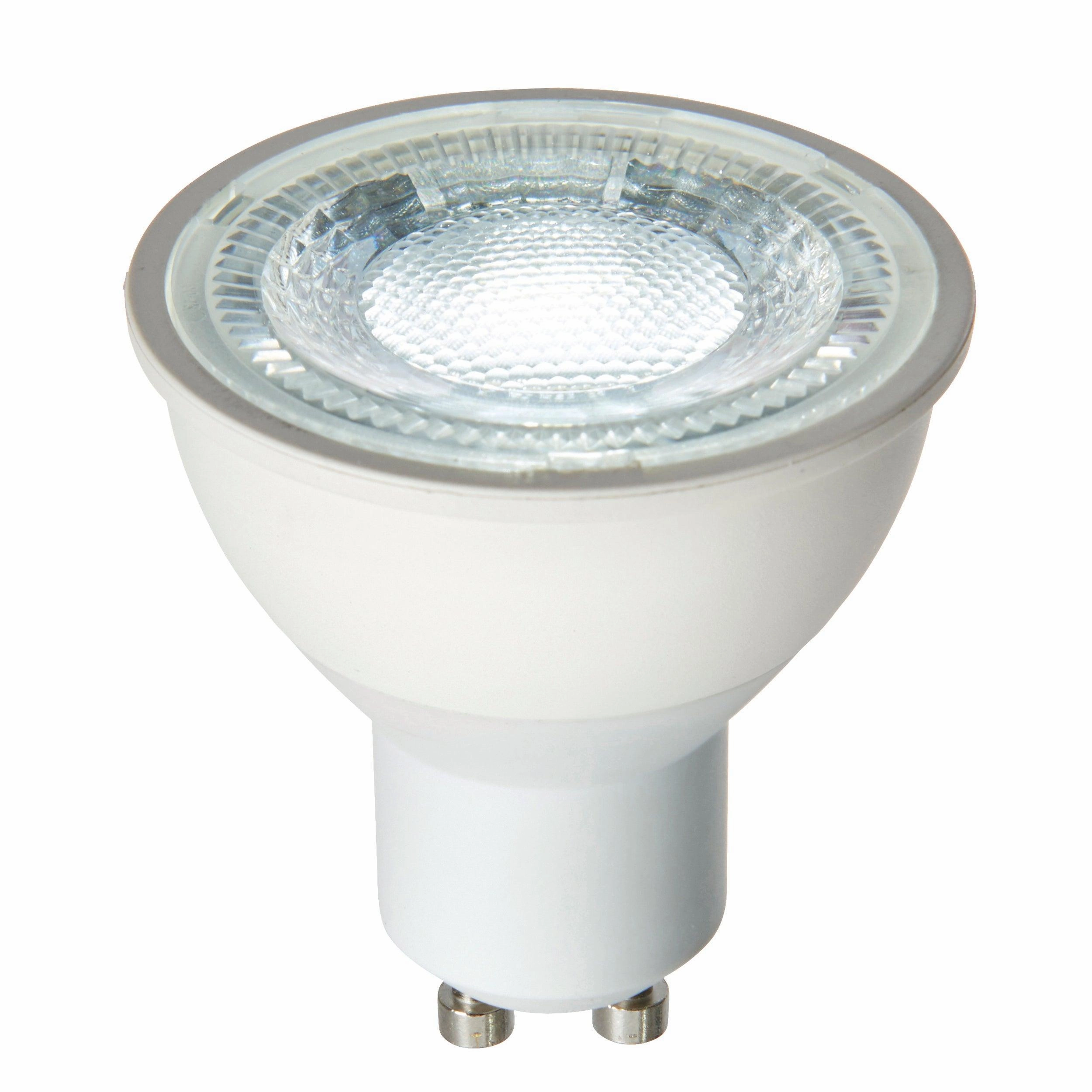 GU10 LED Lamp Bulb SMD 60 degree Angle 7W - Daylight White contemporary ceiling fixture