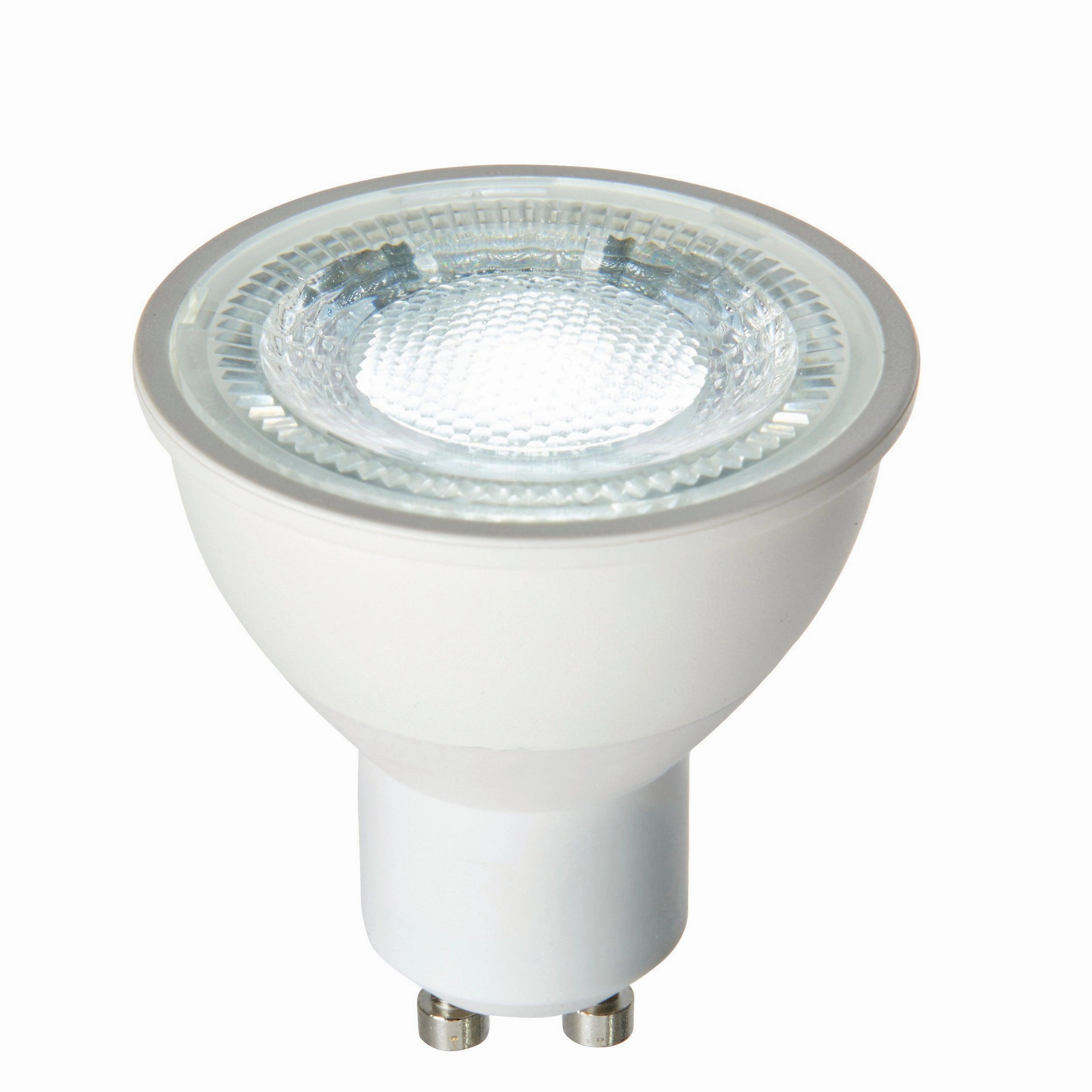 GU10 LED Lamp Bulb SMD Dimmable 60 degree Angle 7W - Daylight White contemporary ceiling fixture