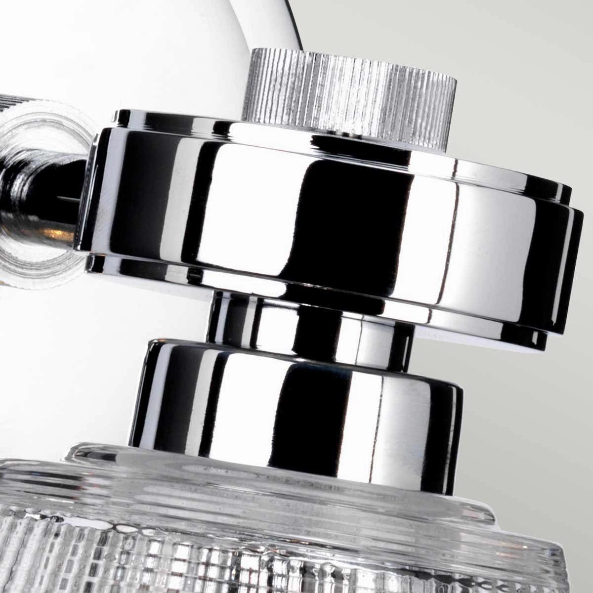 Gunnislake Polished Chrome Bathroom Wall Light