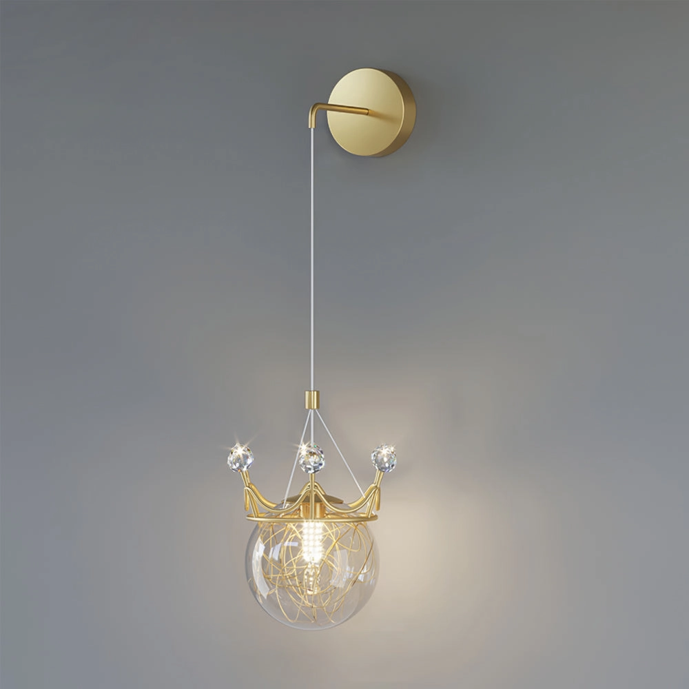 Gypsophila Crown Wall Lamp