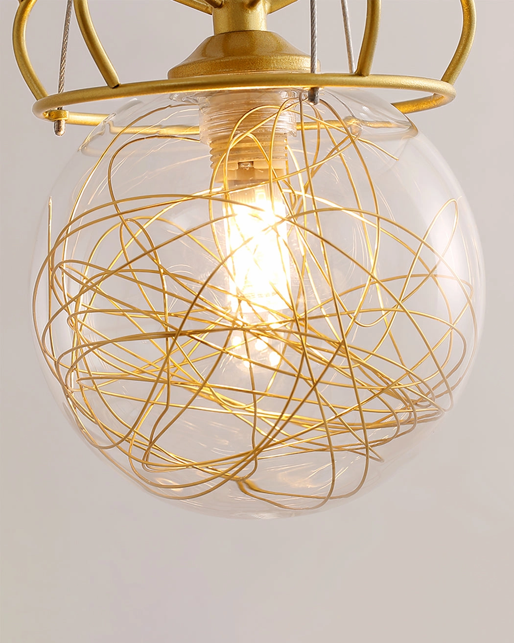 Gypsophila Crown Wall Lamp