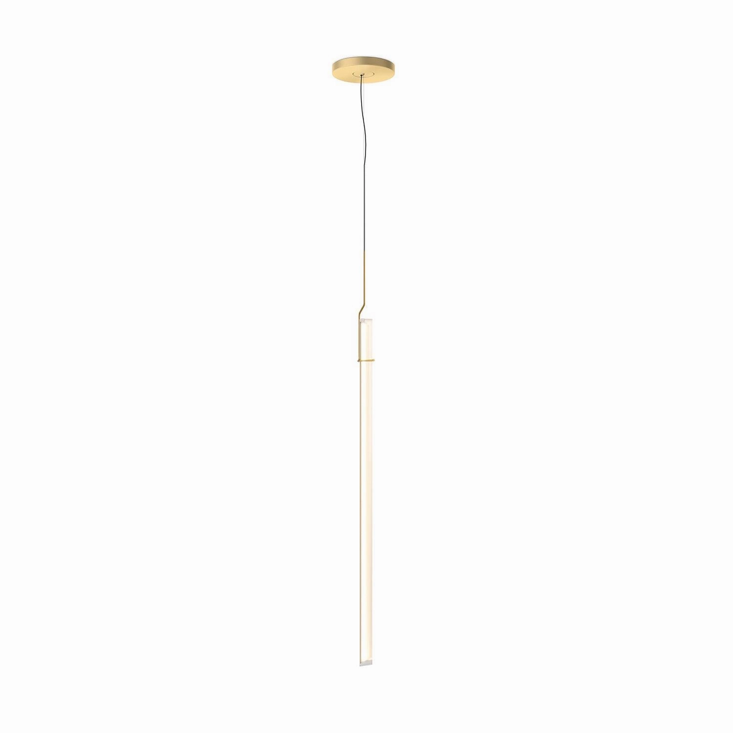 Halo Jewel Straight Pendant Light
