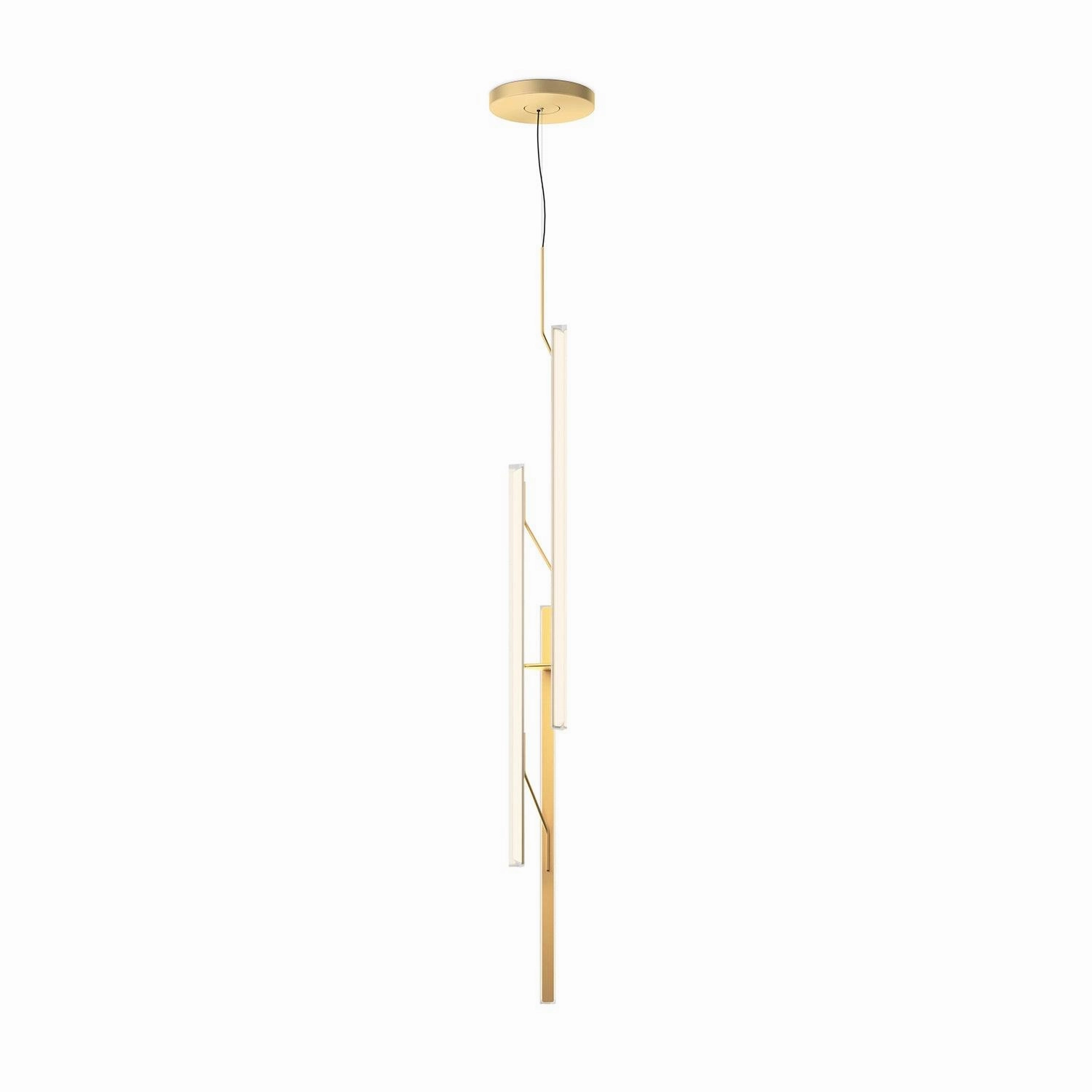 Halo Jewel Straight Pendant Light