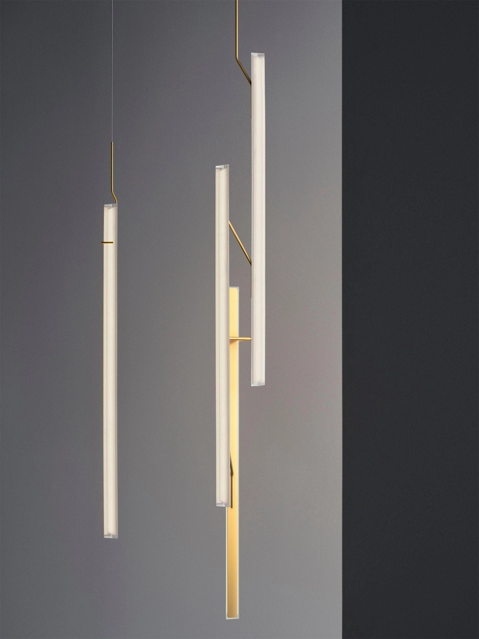 Halo Jewel Straight Pendant Light