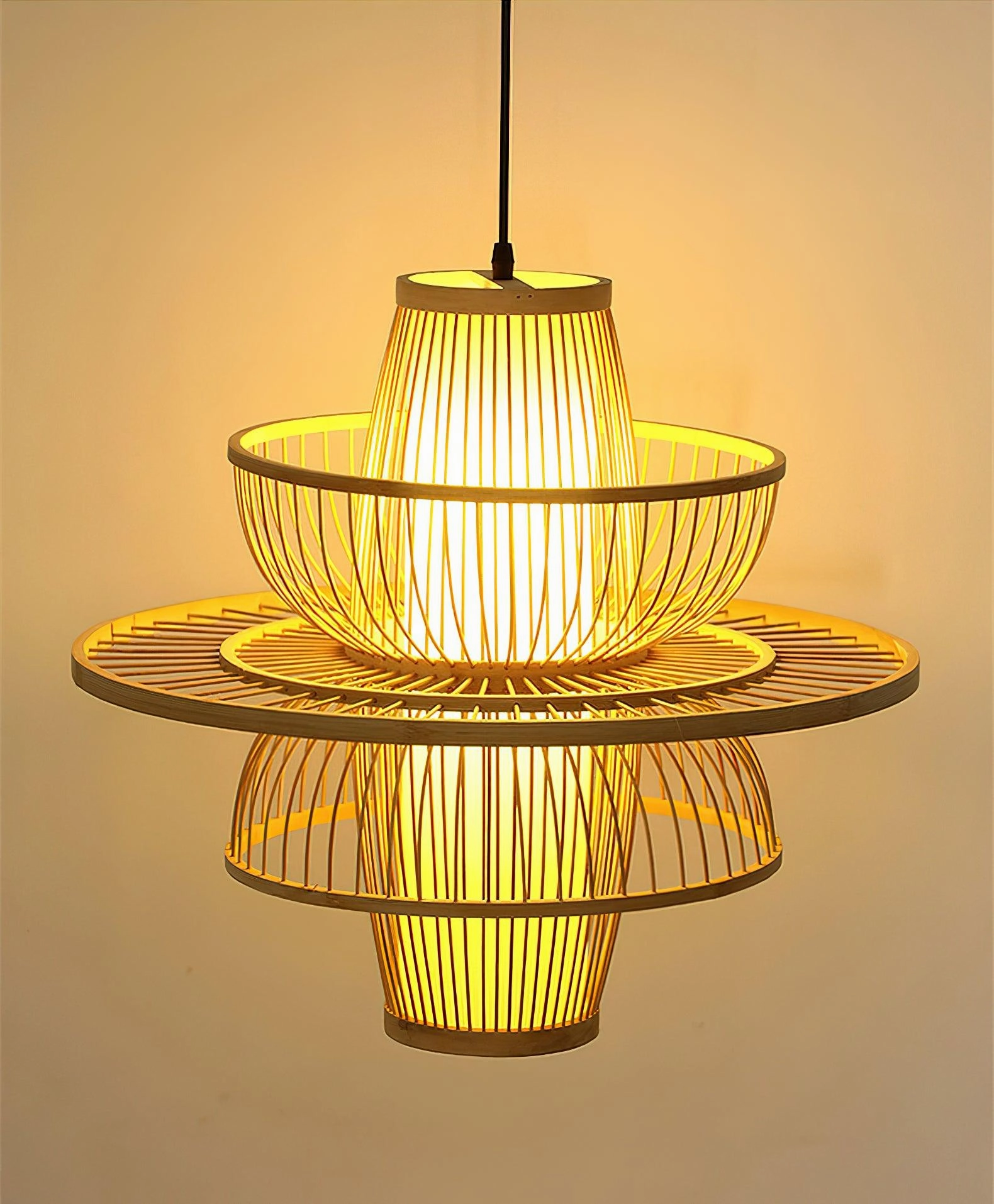 Handmade Sigyn Bamboo Pendant Lamp