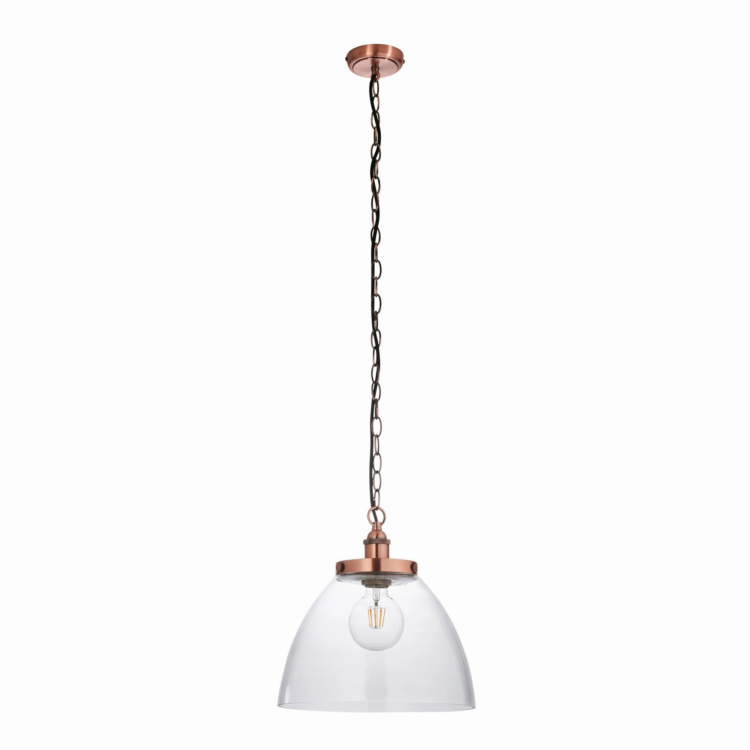 Hansen Grand Copper Pendant Ceiling Light