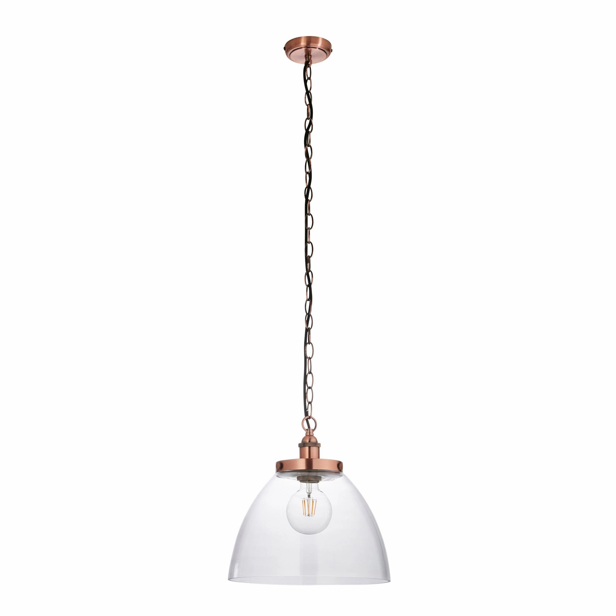 Hansen Grand Copper Pendant Ceiling Light