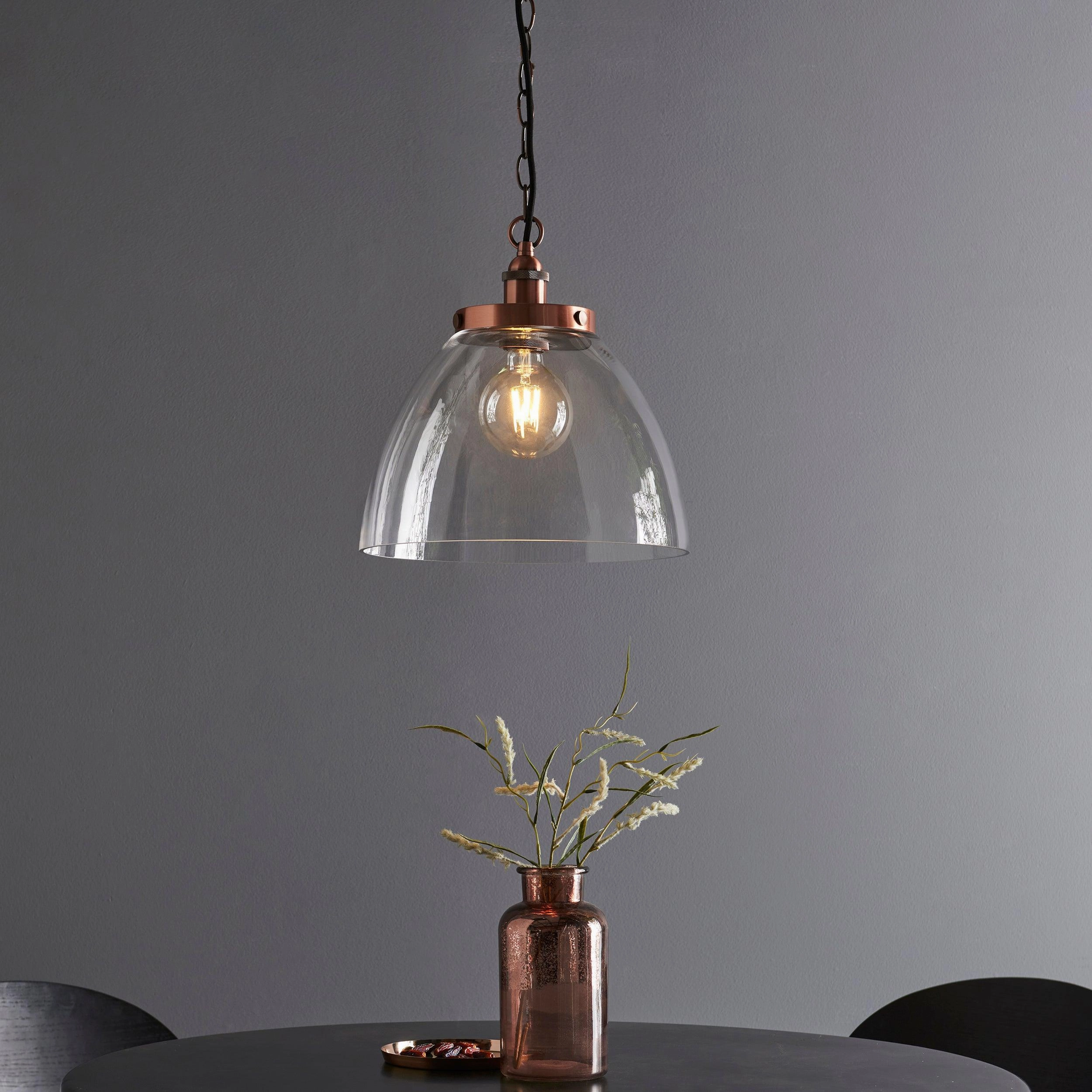 Hansen Grand Copper Pendant Ceiling Light