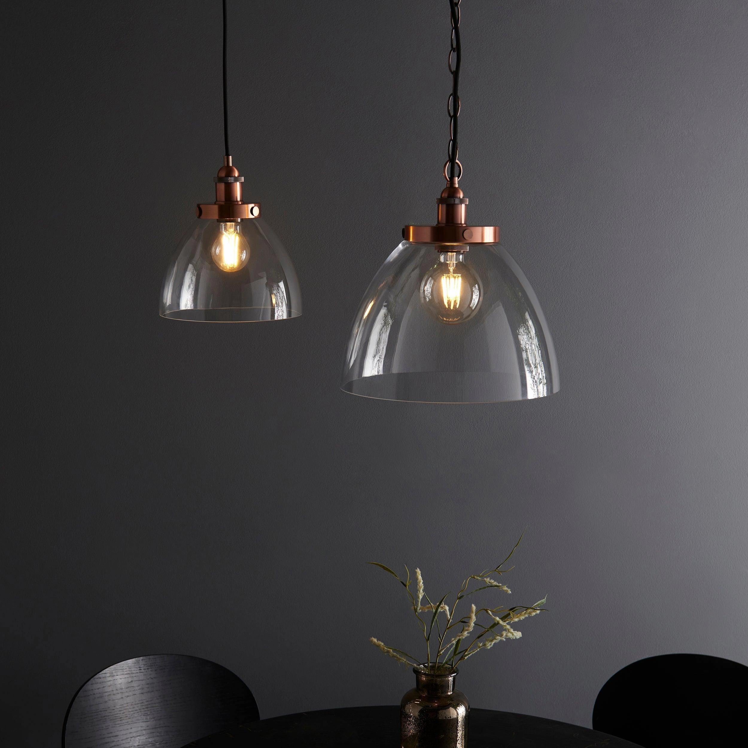 Hansen Grand Copper Pendant Ceiling Light