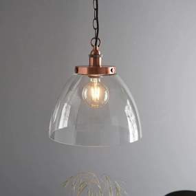 Hansen Grand Copper Pendant Ceiling Light ambient ceiling fixture