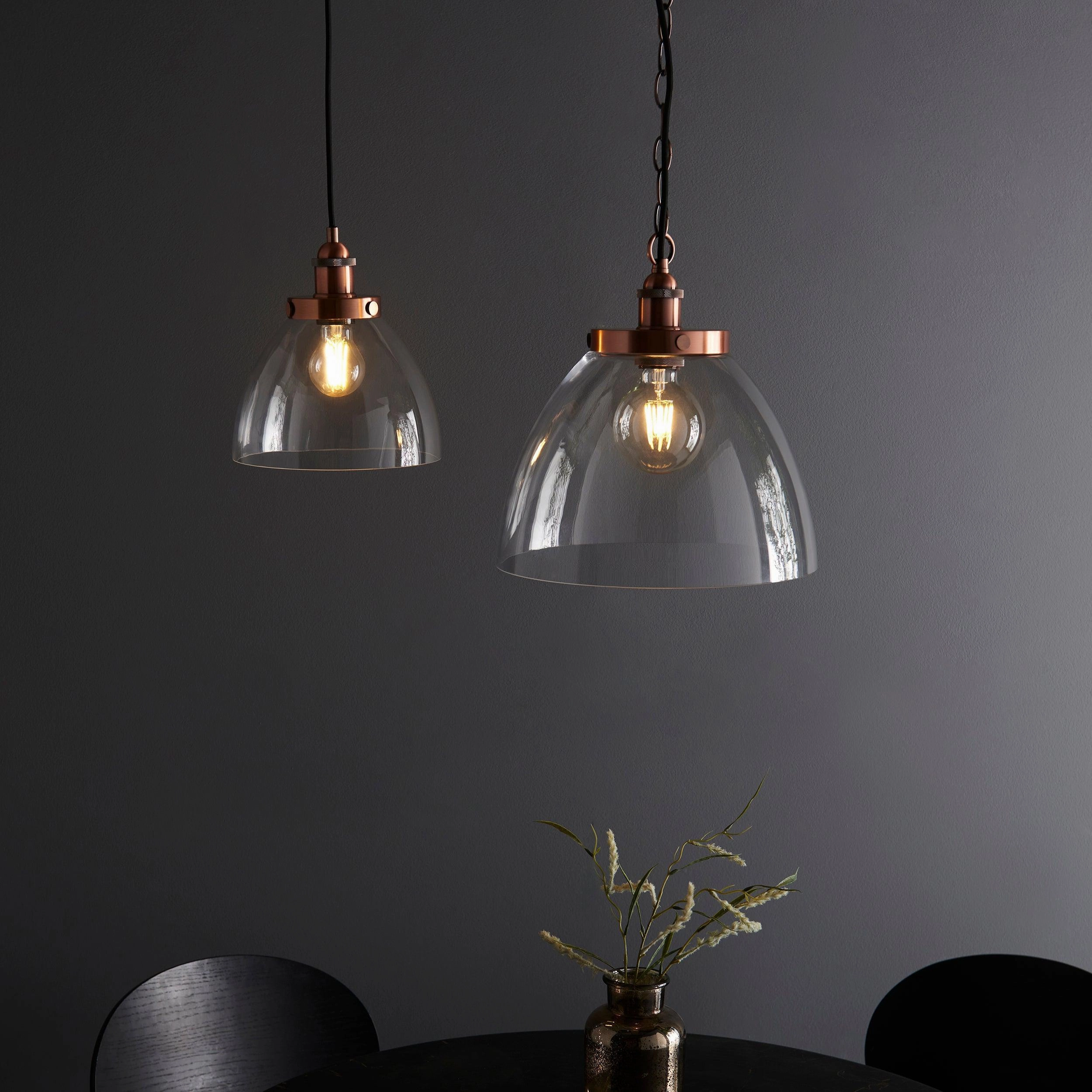 Hansen Grand Copper Pendant Ceiling Light