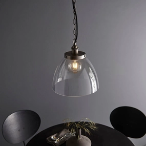 Hansen Grand Silver Pendant Ceiling Light ambient ceiling fixture
