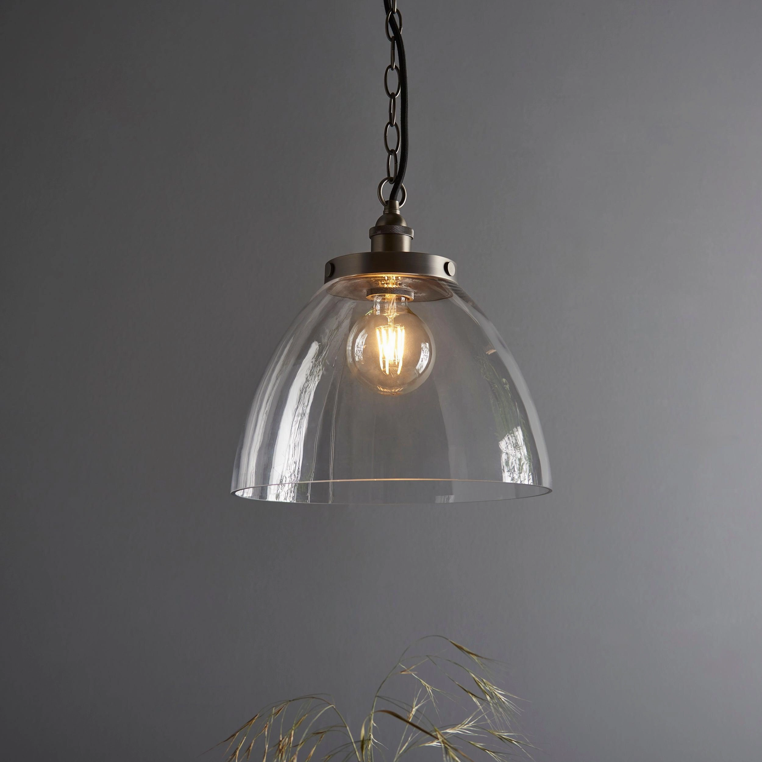 Hansen Grand Silver Pendant Ceiling Light