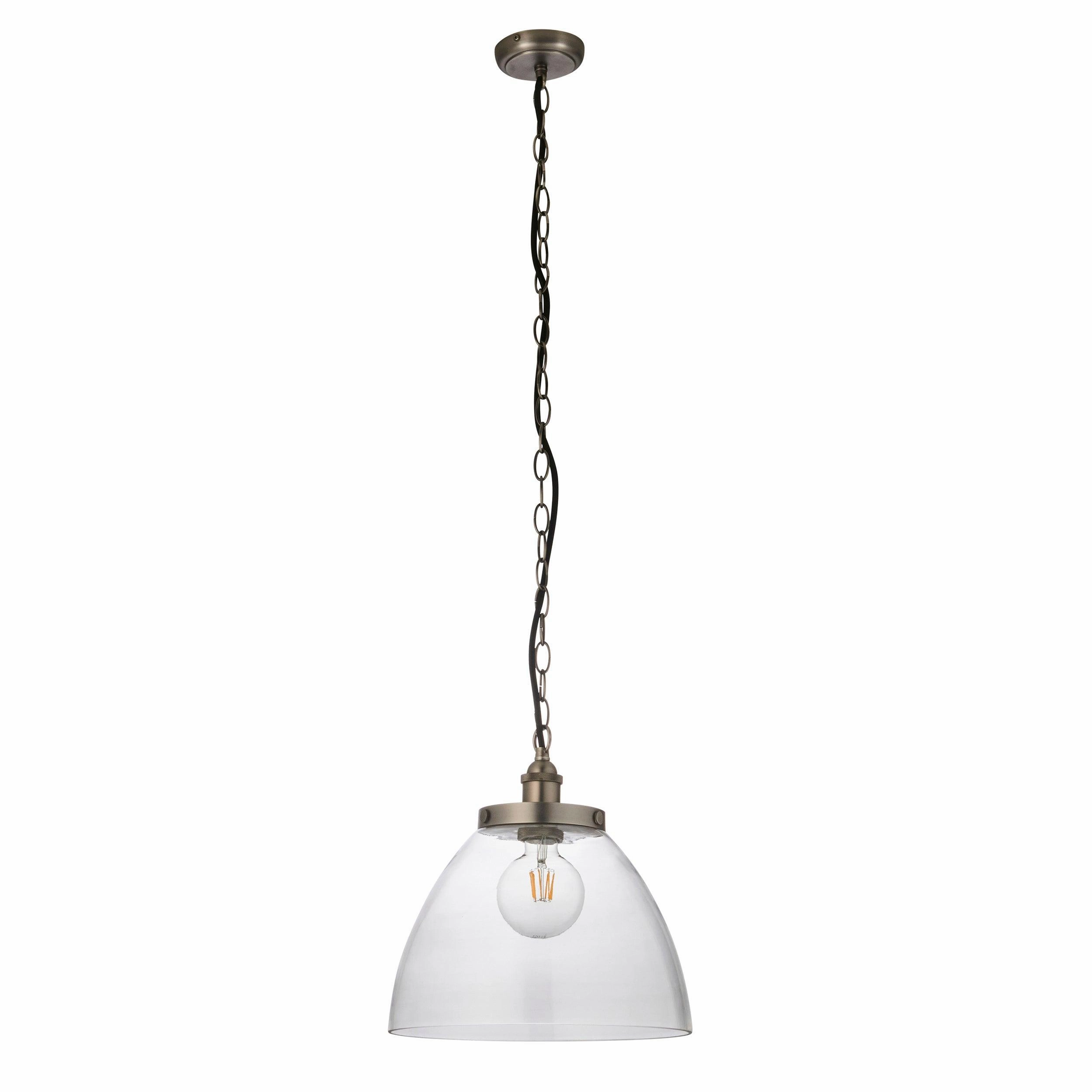 Hansen Grand Silver Pendant Ceiling Light