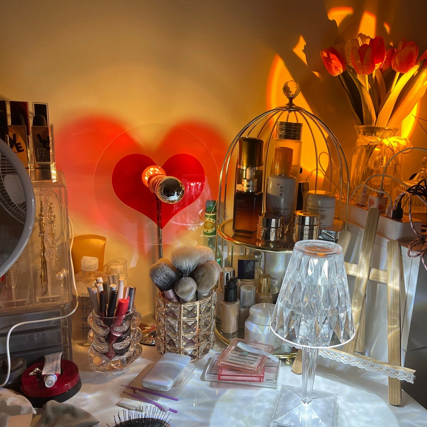 Heart Atmosphere Table Lamp