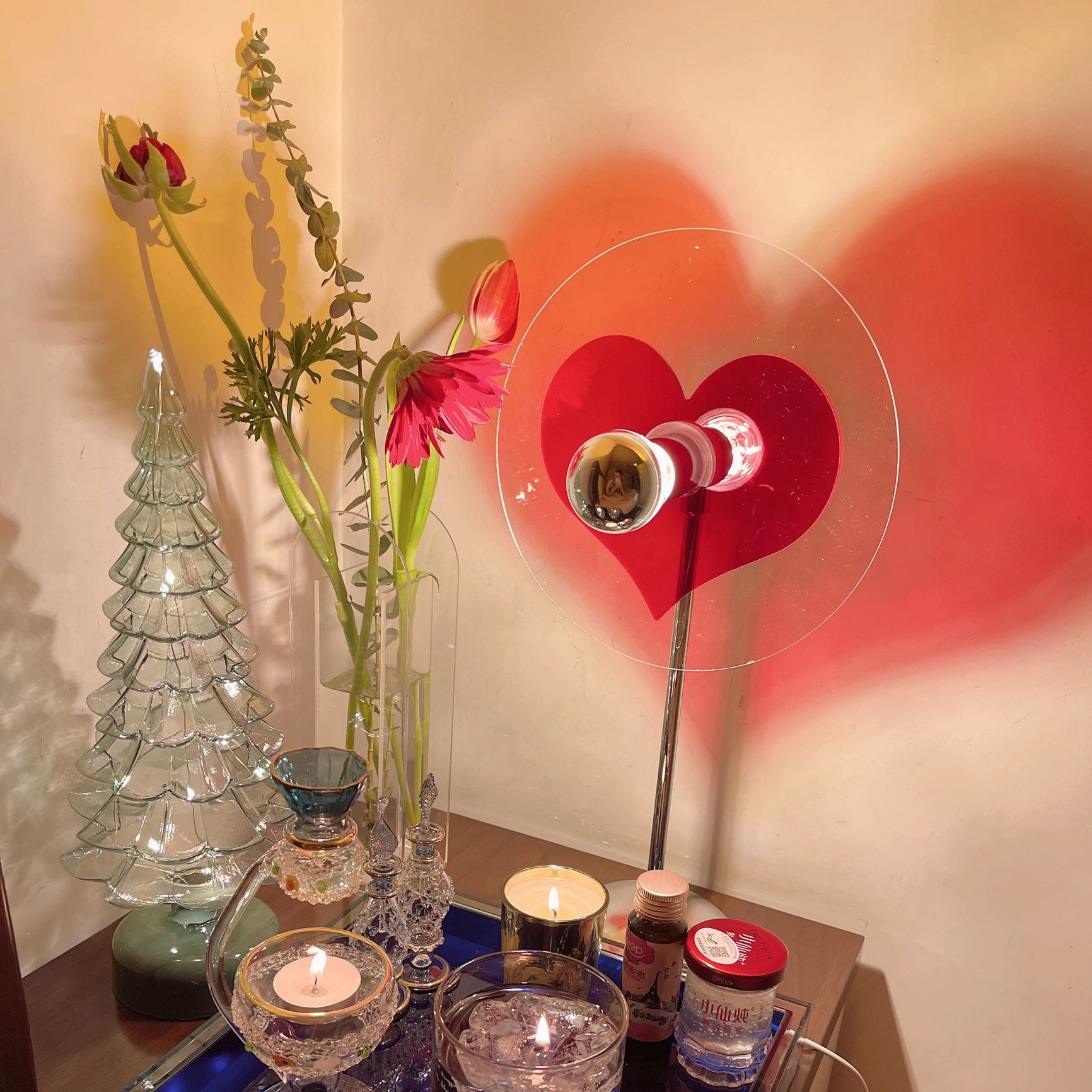 Heart Atmosphere Table Lamp