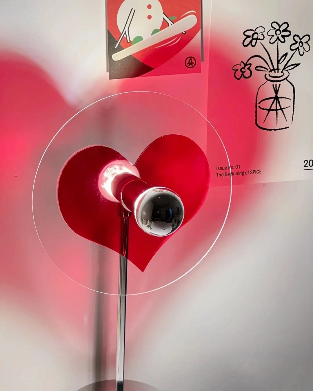 Heart Atmosphere Table Lamp