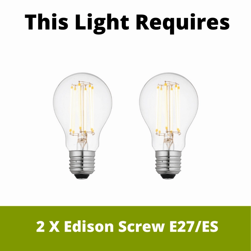 Heaton 2 Light Brushed Silver & Gold Flush Ceiling Light