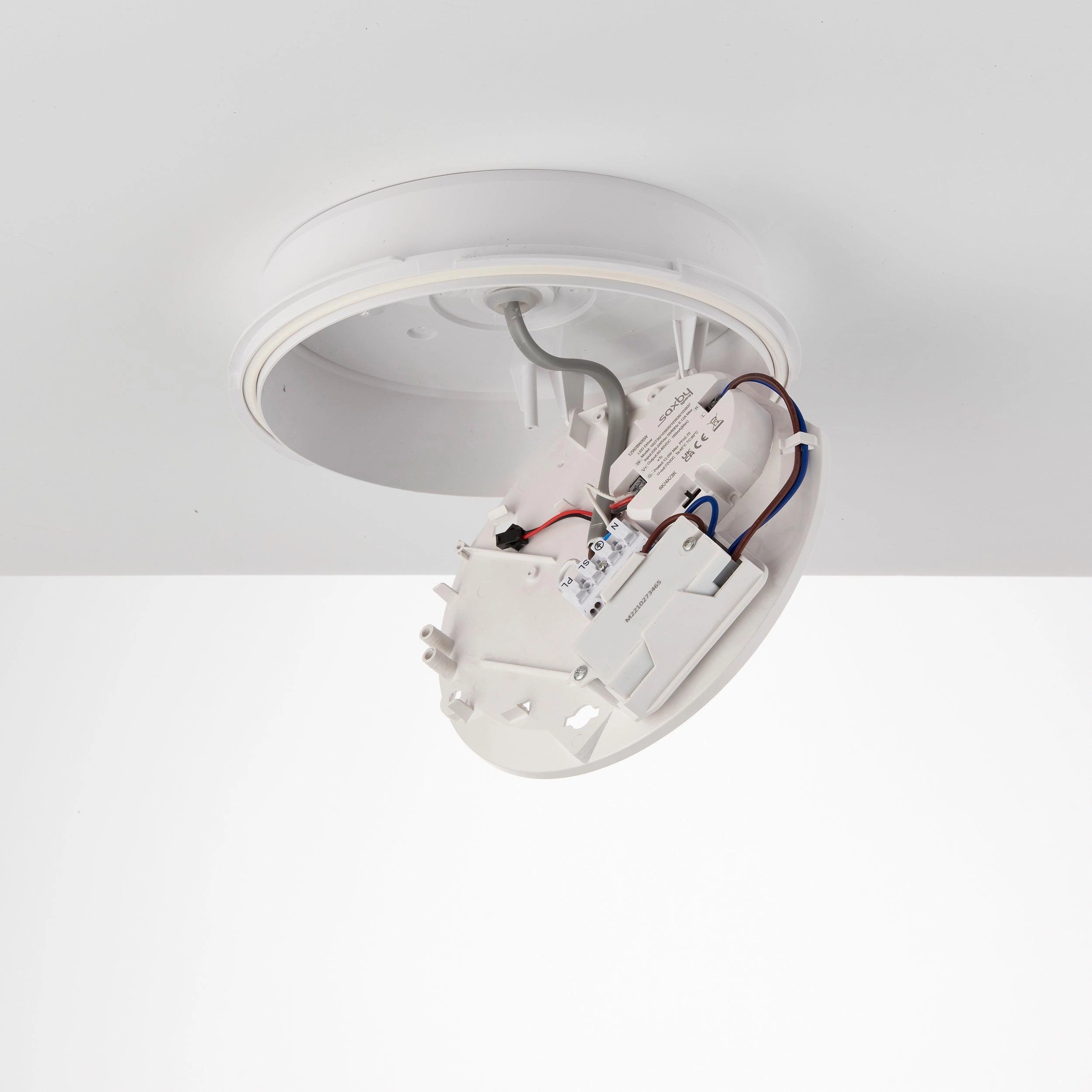 HeroPro 12W Mini LED Tri Wattage Bulkhead Microwave Light - CCT
