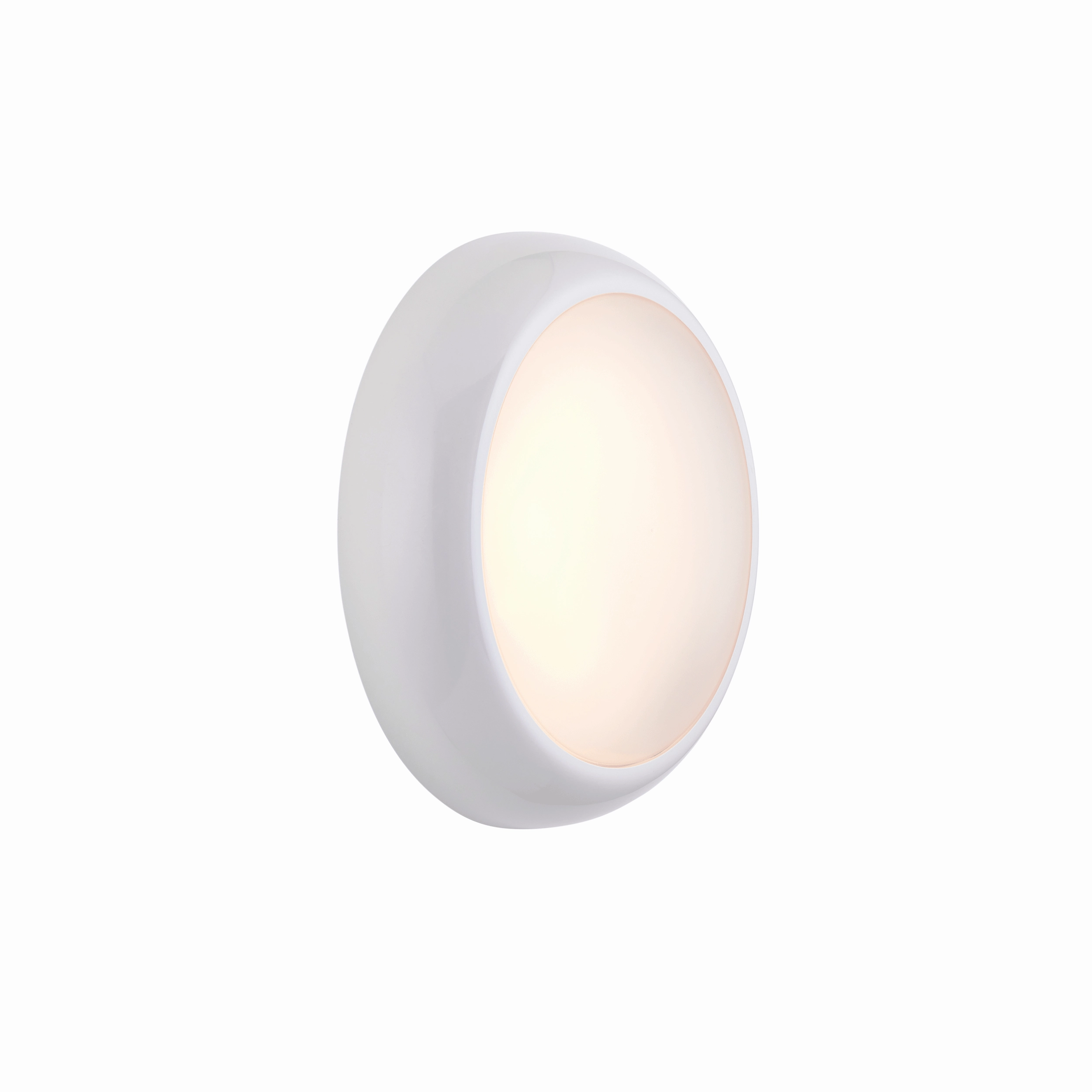 HeroPro 12W Mini LED Tri Wattage Bulkhead Microwave Light - CCT weatherproof garden light