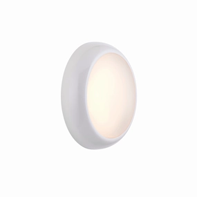 HeroPro Mini LED Outdoor Flush Bulkhead Light IP65 12W - CCT weatherproof garden light