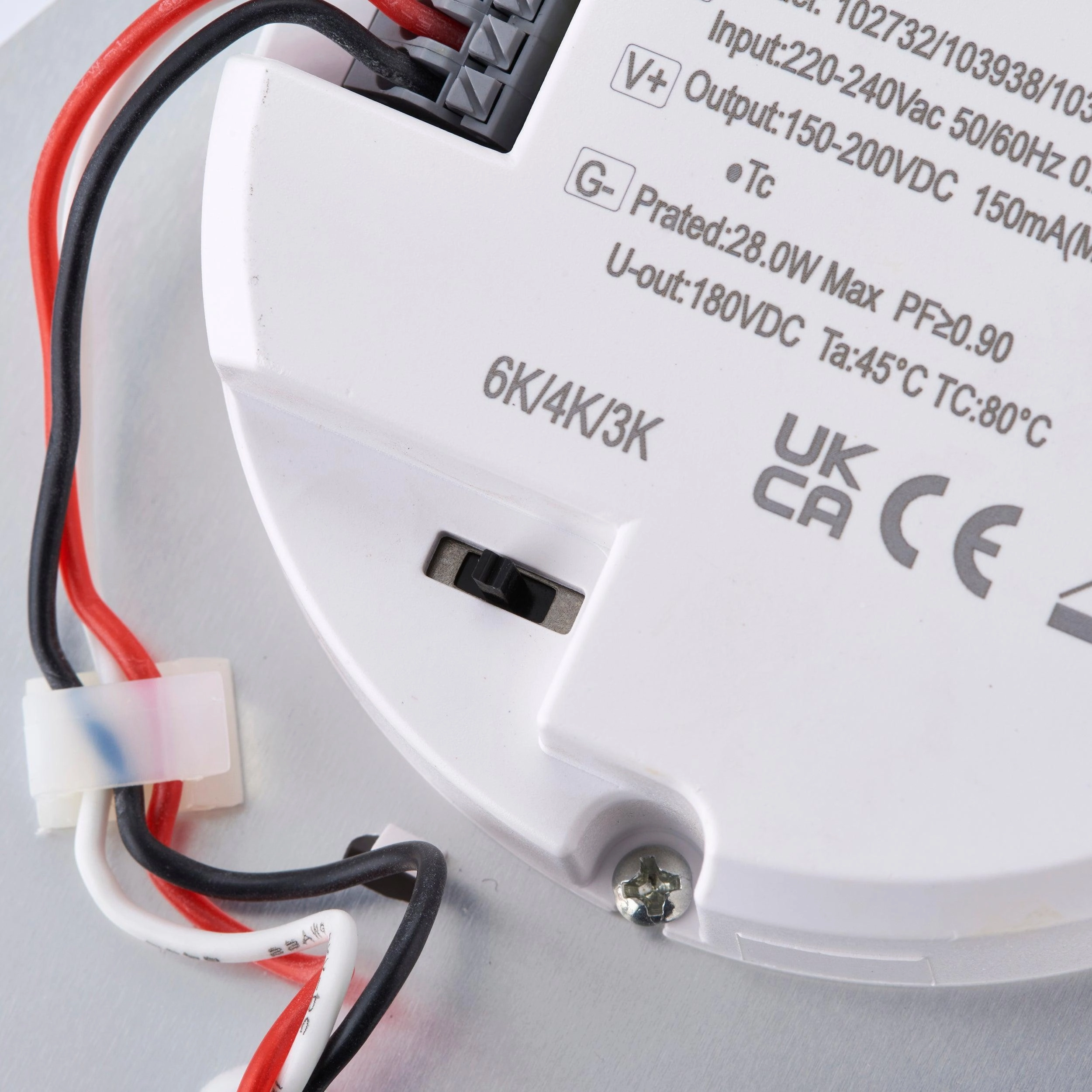 HeroPro XL IP65 Emergency LED Outdoor Bulkhead Flush Light - CCT