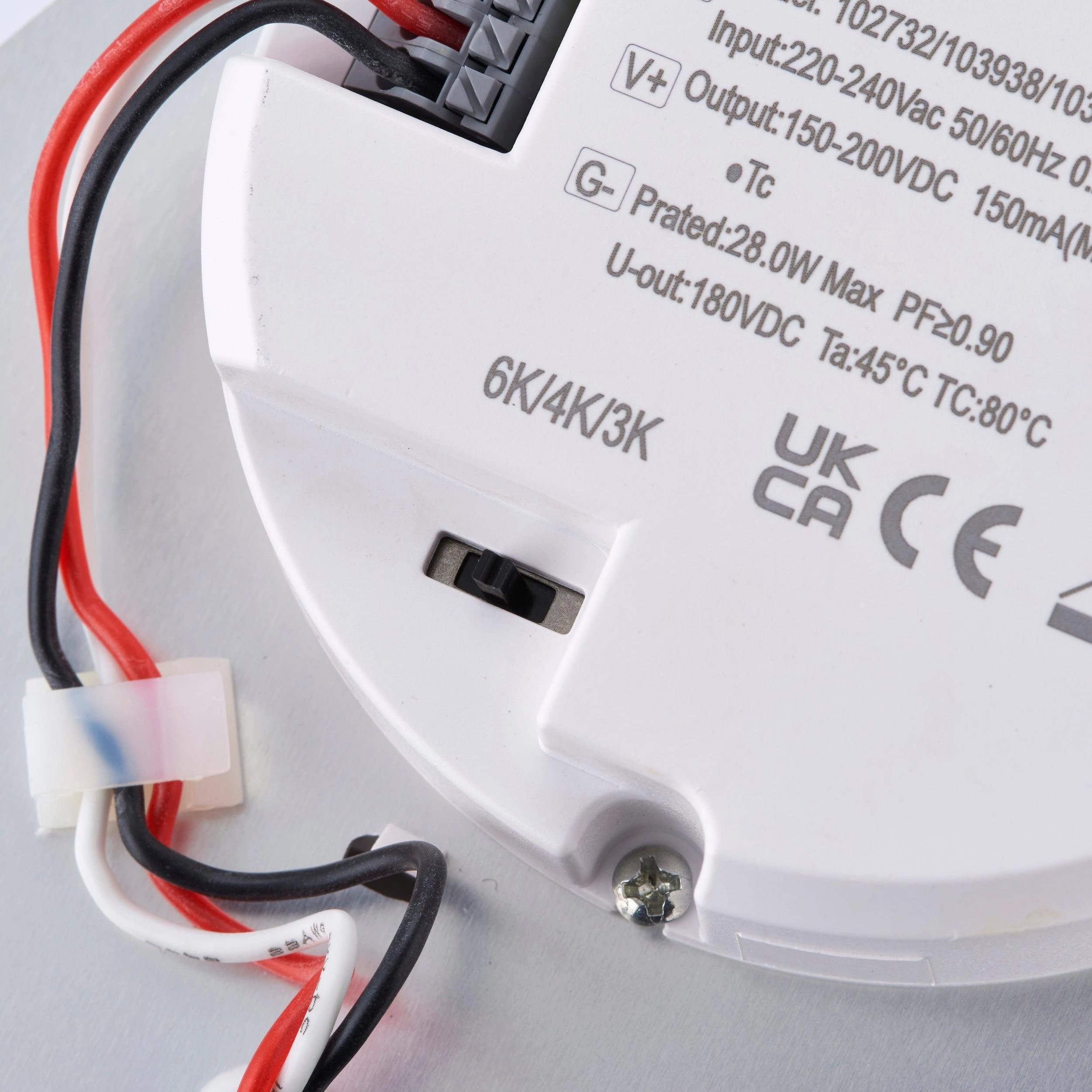 HeroPro XL Microwave Emergency LED Bulkhead Light IP65 28W